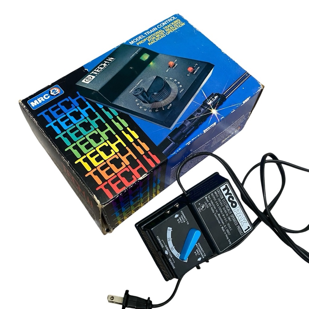 Vintage Mrc Tech Ii Model Train Controller Tyco P… - image 1